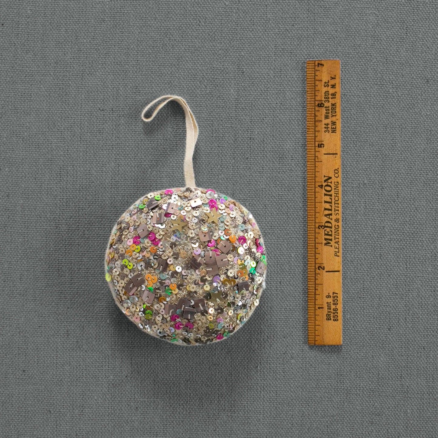 Disco Ball - Cotton Gift Ornament