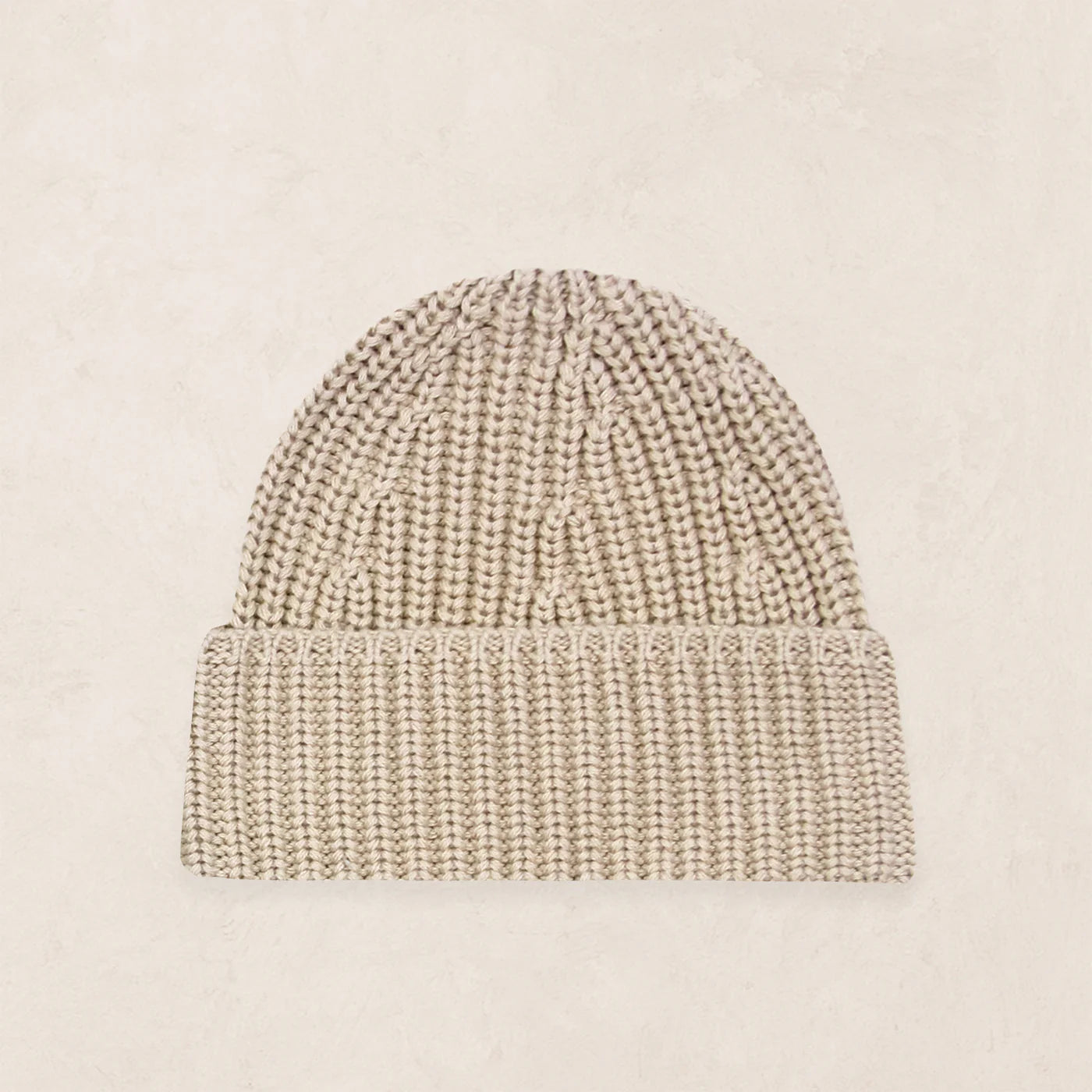 Knit Beanie - Tan - 0-3M