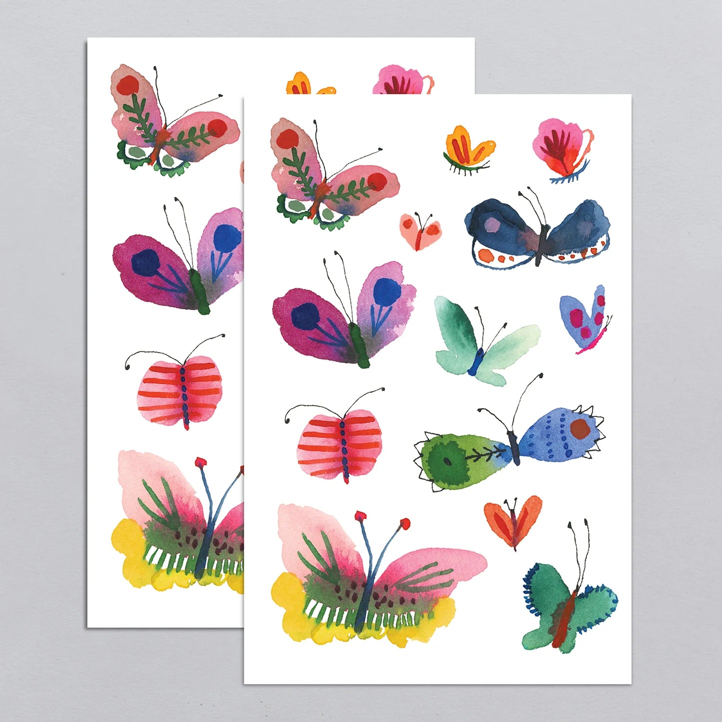 Butterfly Frenzy Tattoo Sheets