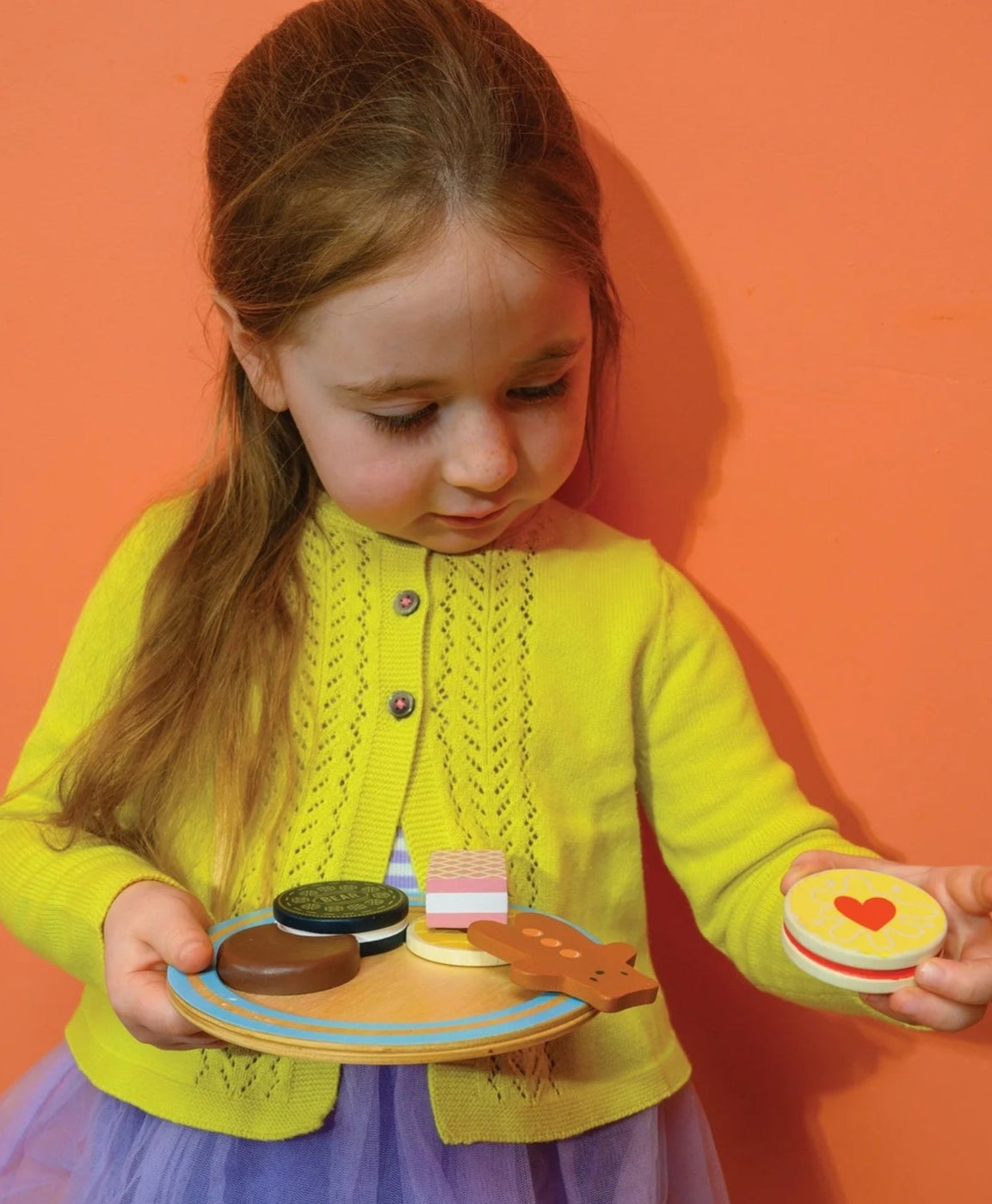 Tea Time Biscuit Plate