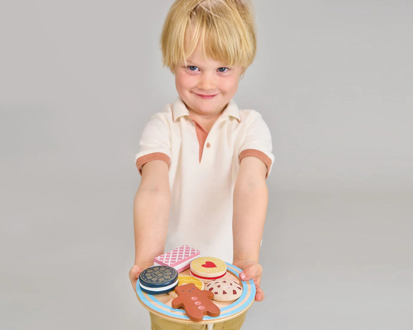 Tea Time Biscuit Plate