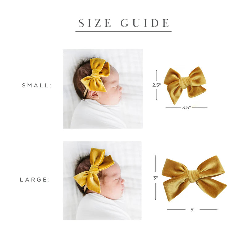 Satin Bow - Peony Headband