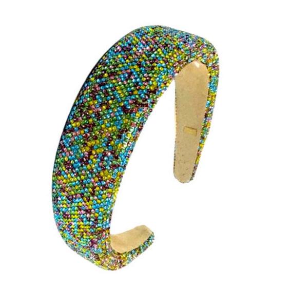 Multi Fully Crystalized Headband