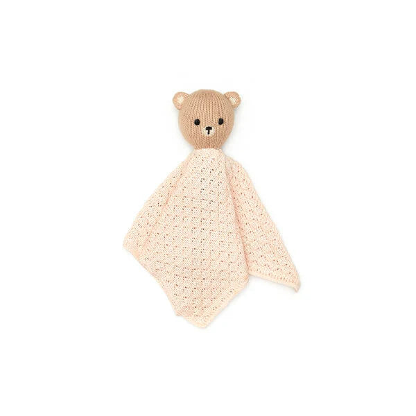 Bear Dou Dou 7" - Baby Pink & Natural