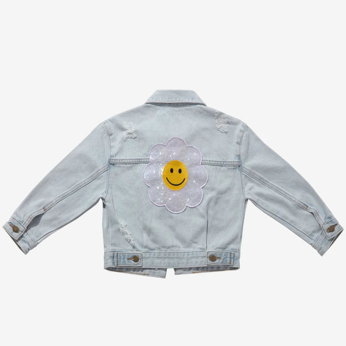 Patched Denim Jacket