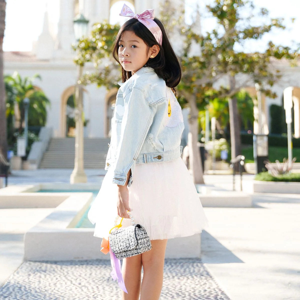Patched Denim Jacket
