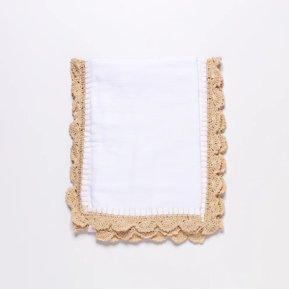Triple Swaddle Blanket - Biege