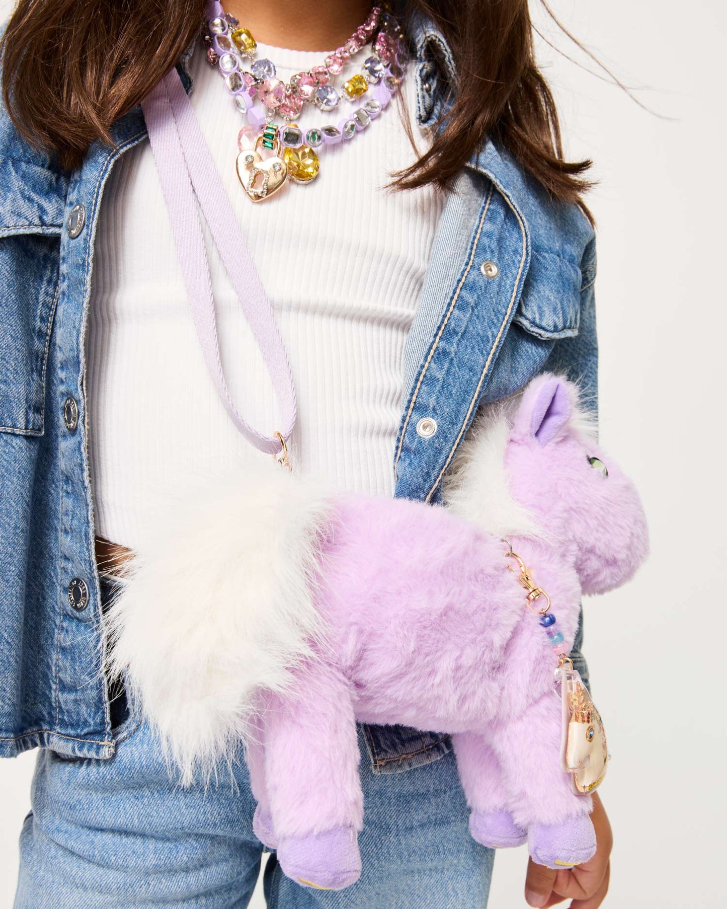 Opal Plush Unicorn Bag