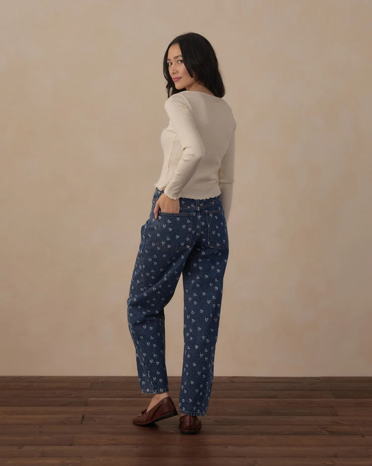 Women's Ribbed Long Sleeve