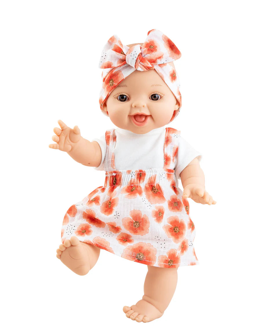 Baby Gordis - Leire with Floral Overalls