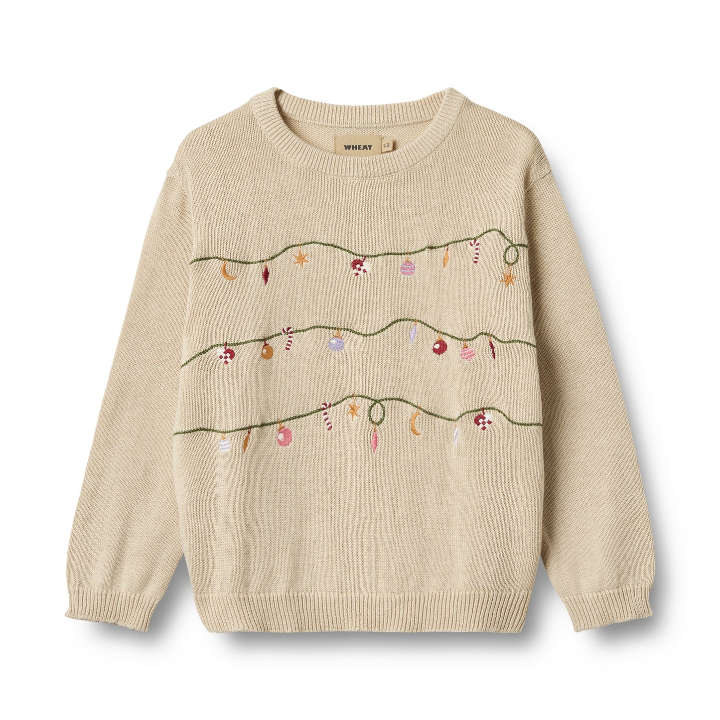 Knit Pullover Embroidered Lisa