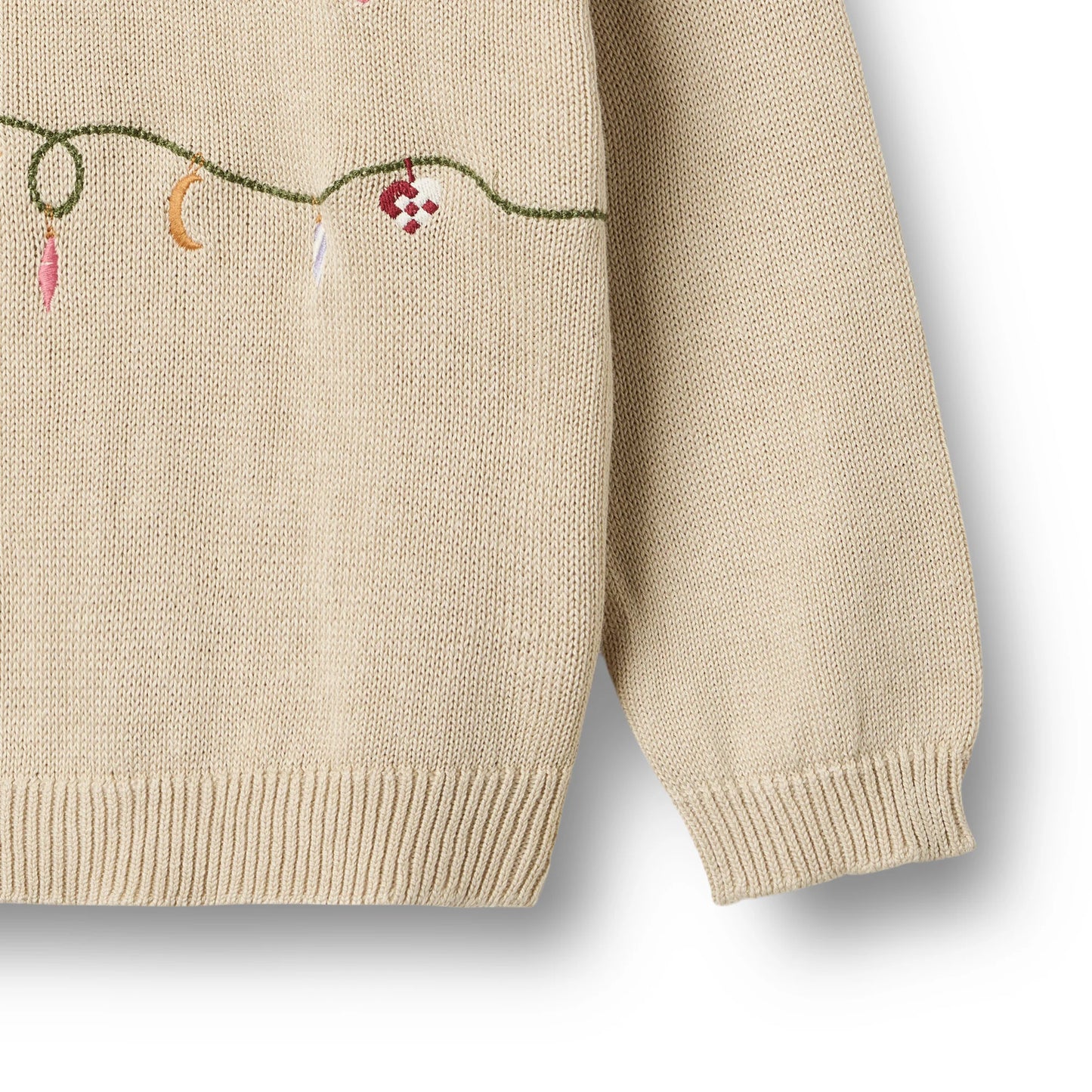 Knit Pullover Embroidered Lisa