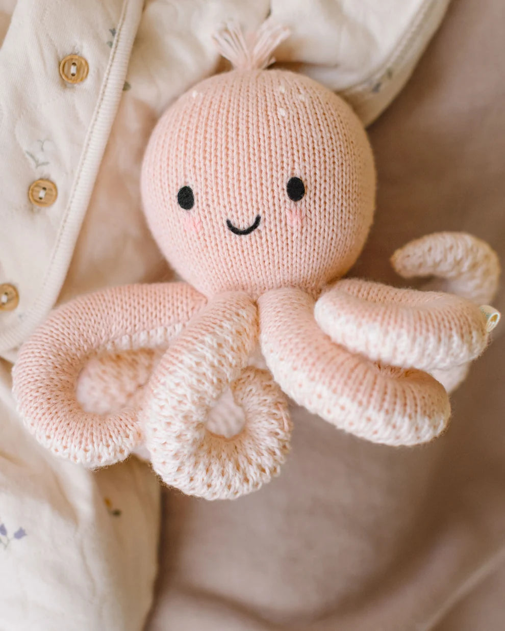 Baby Octopus - Soft Coral Pink