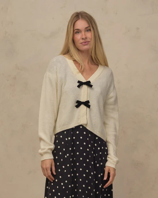 Women's Bow Cardigan