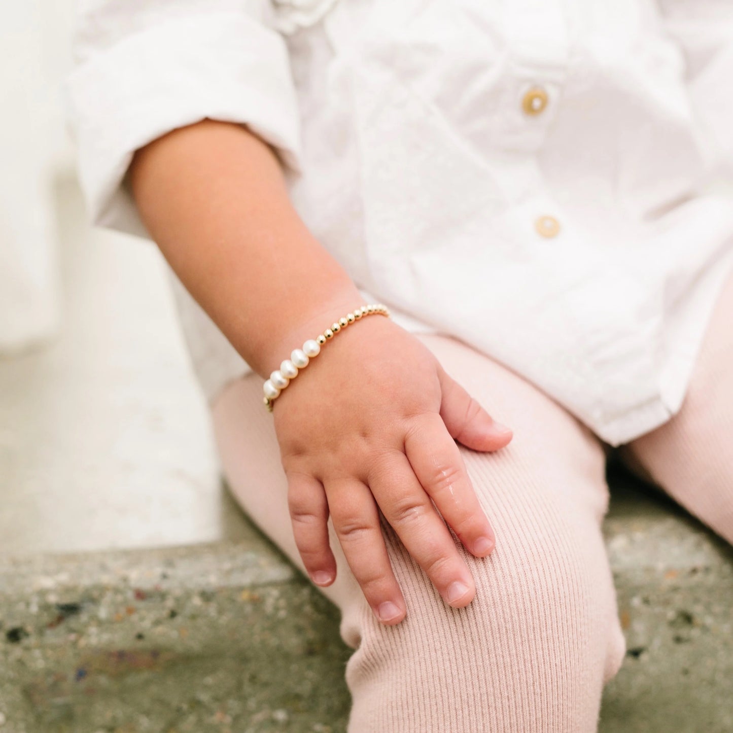 Greta Baby Bracelet - 5" Gold Filled