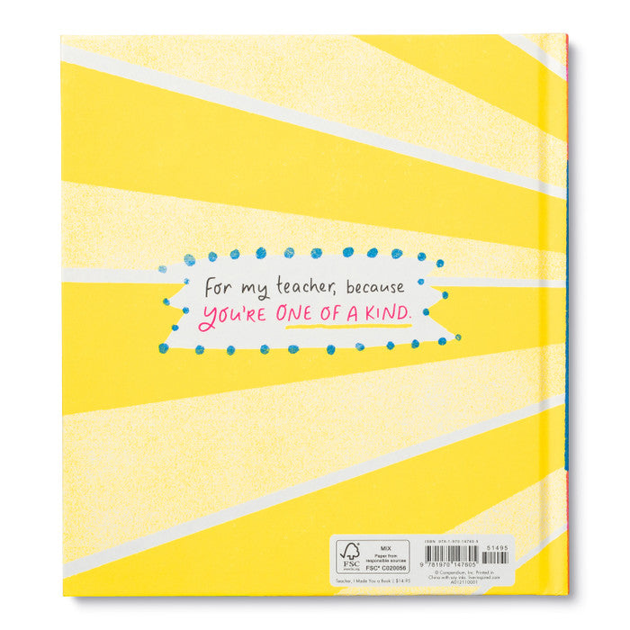 Teacher, I Made you a Book