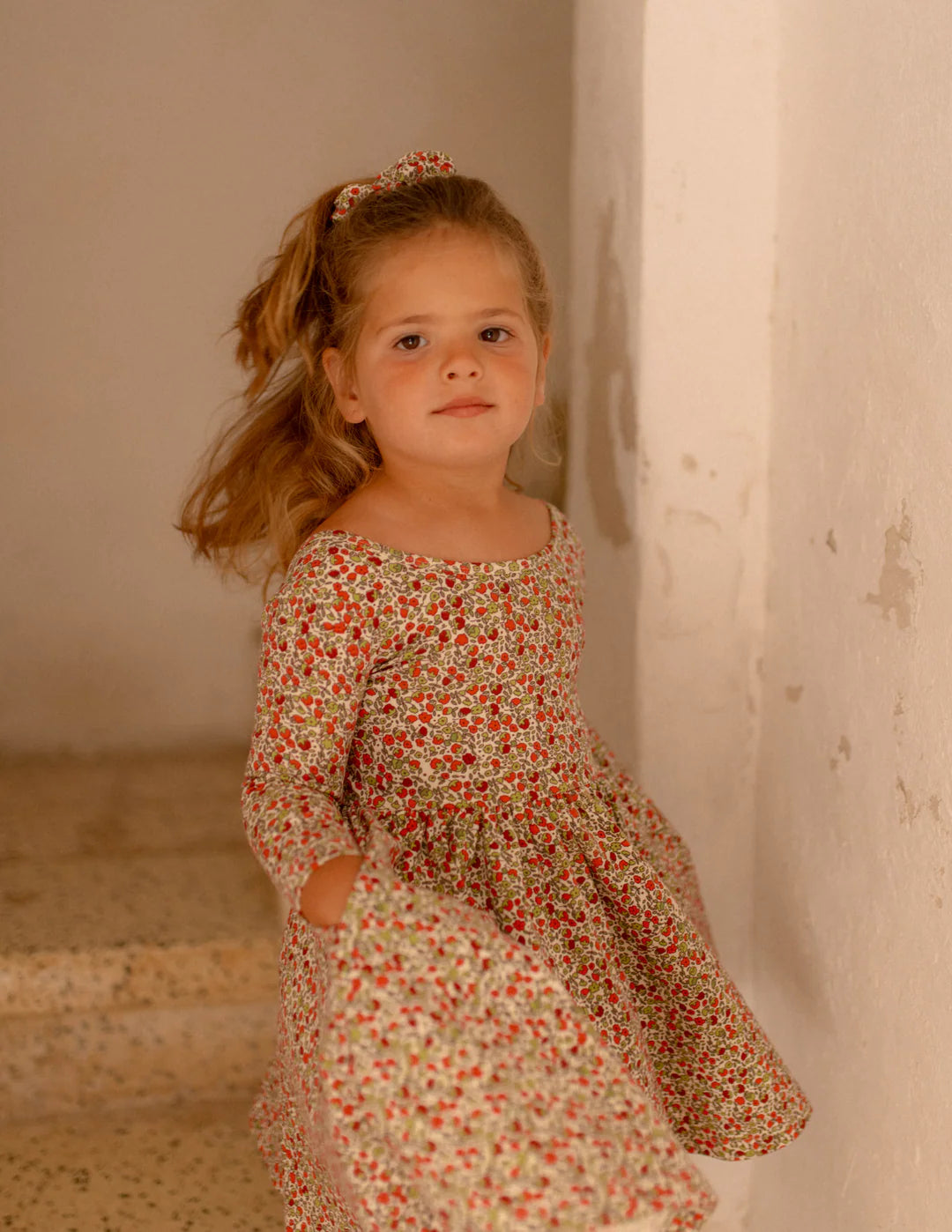 Long Sleeve Twirl Dress