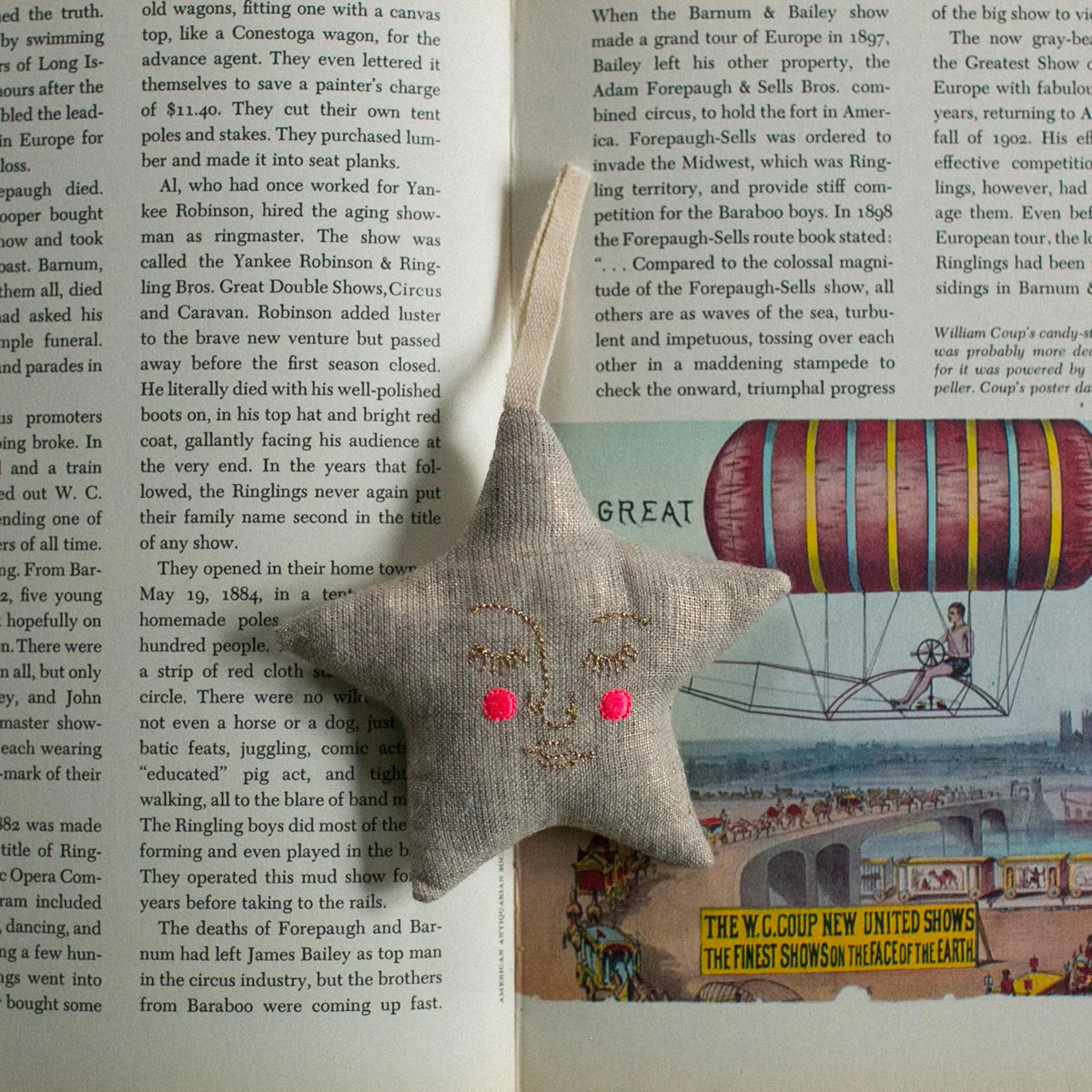 Handsome Star - Lavender Ornament