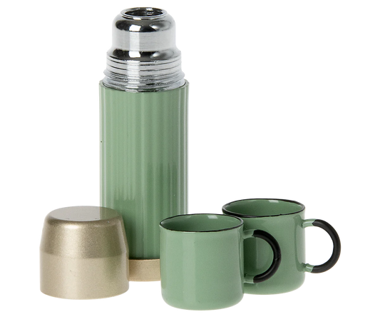 Thermos and cups, Mouse - Mint