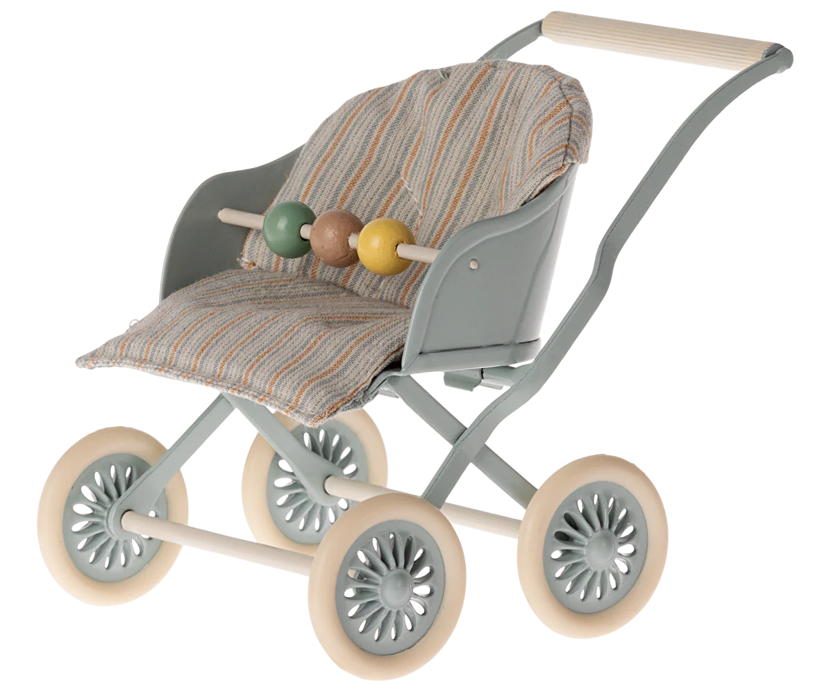Stroller, Baby mouse - Blue