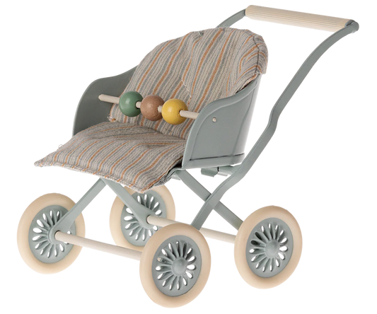 Stroller, Baby mouse - Blue