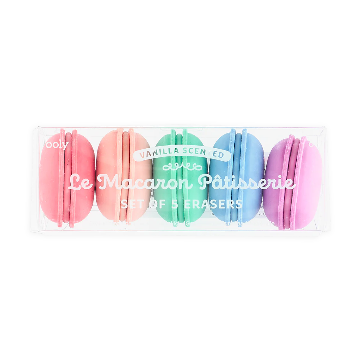 Le Macaron Patisserie Scented Erasers - Set of 5