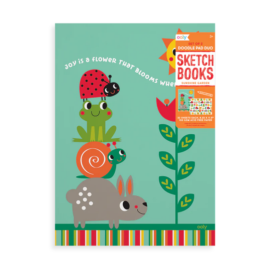 Doodle Pad Duo Sketchbooks - Sunshine Garden - Set of 2