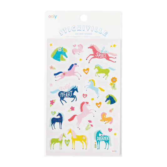 Stickiville Stickers: Wild Horses