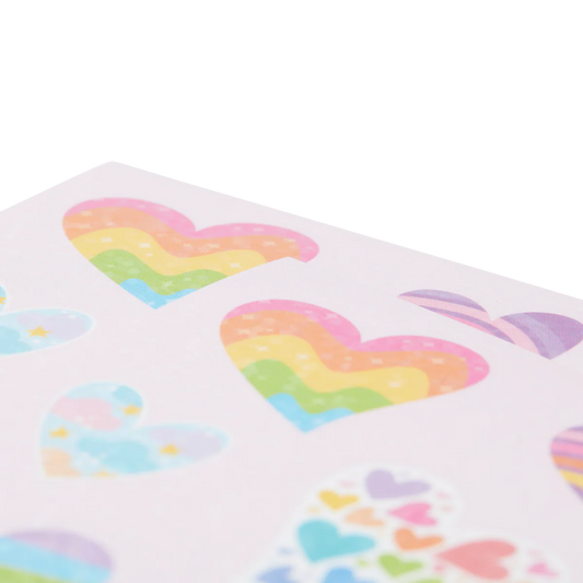 Stickiville Stickers: Rainbow Hearts - Skinny