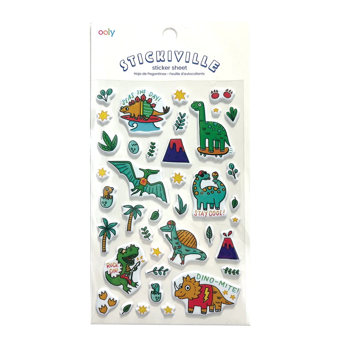 Stickiville Stickers: Dino-Mite!