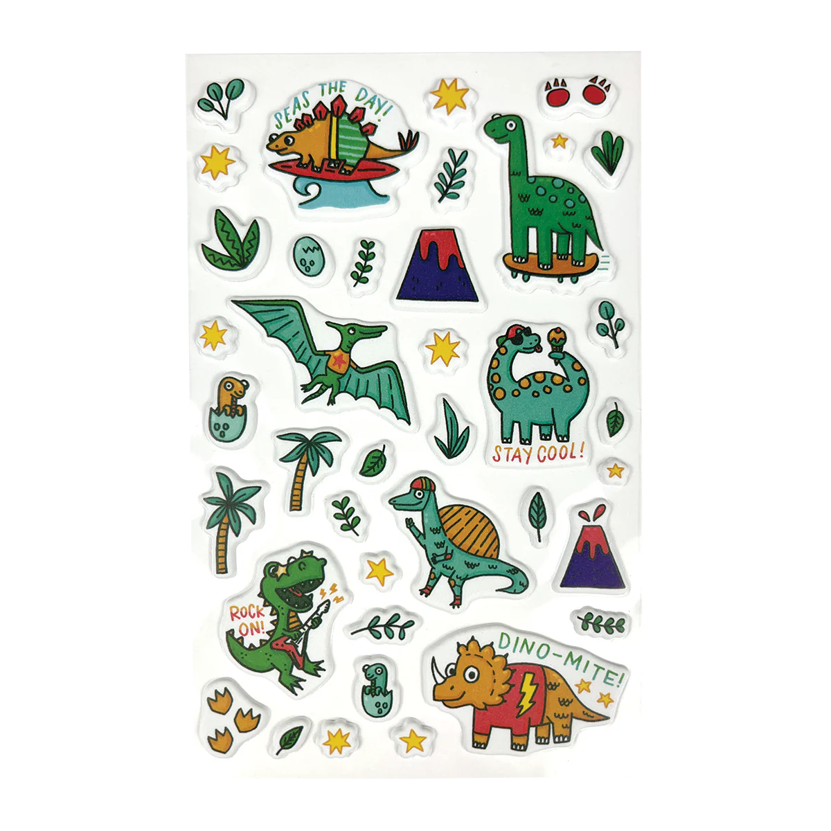 Stickiville Stickers: Dino-Mite!