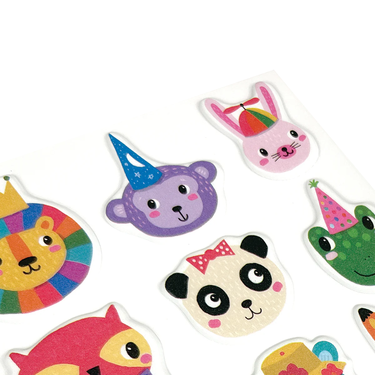 Stickiville Stickers: Party Animals (Puffy)