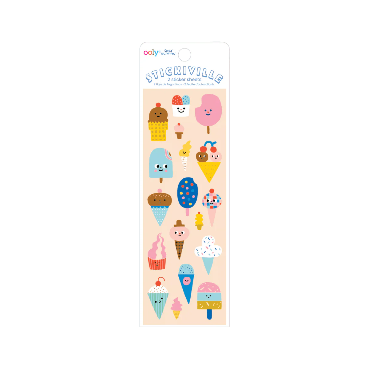 Stickiville Stickers: Ice Cream