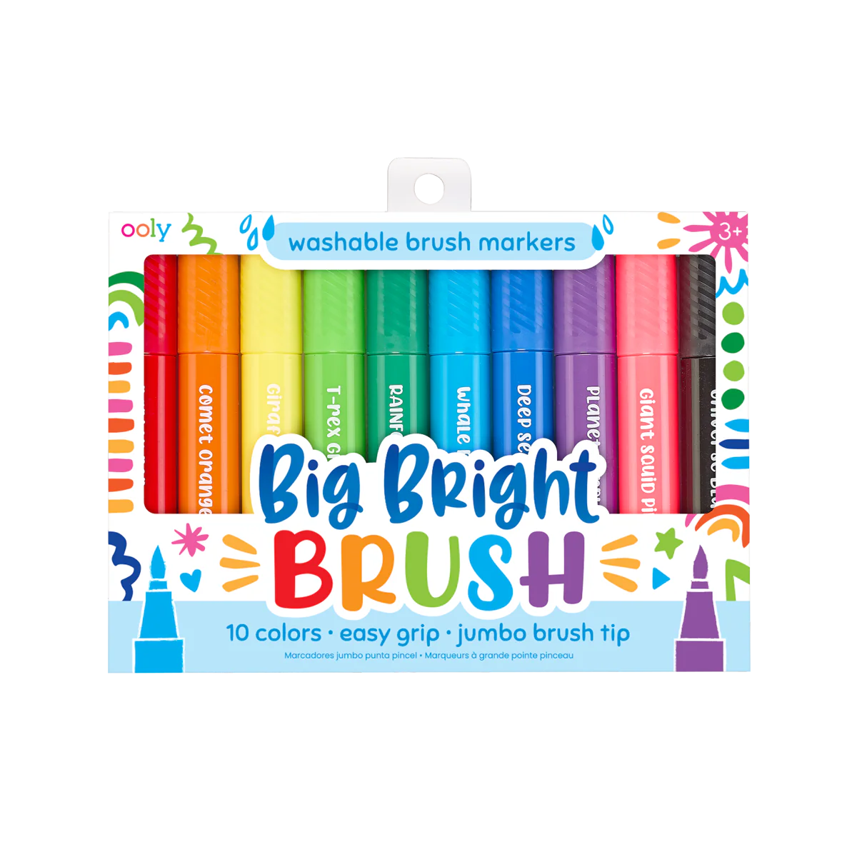 Big Bright Brush: Brush Markers (Set of 10)