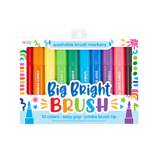 Big Bright Brush: Brush Markers (Set of 10)