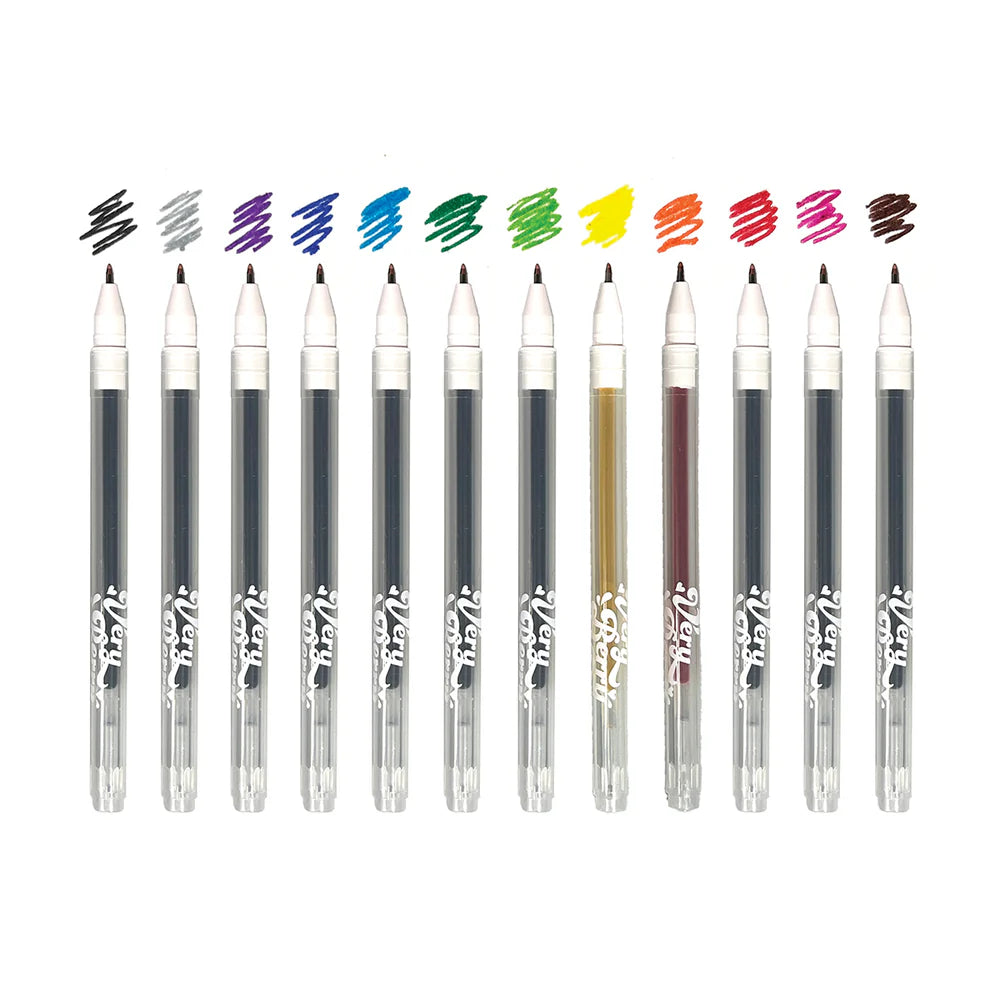 Very Berry: Strawberry Scented Gel Pens