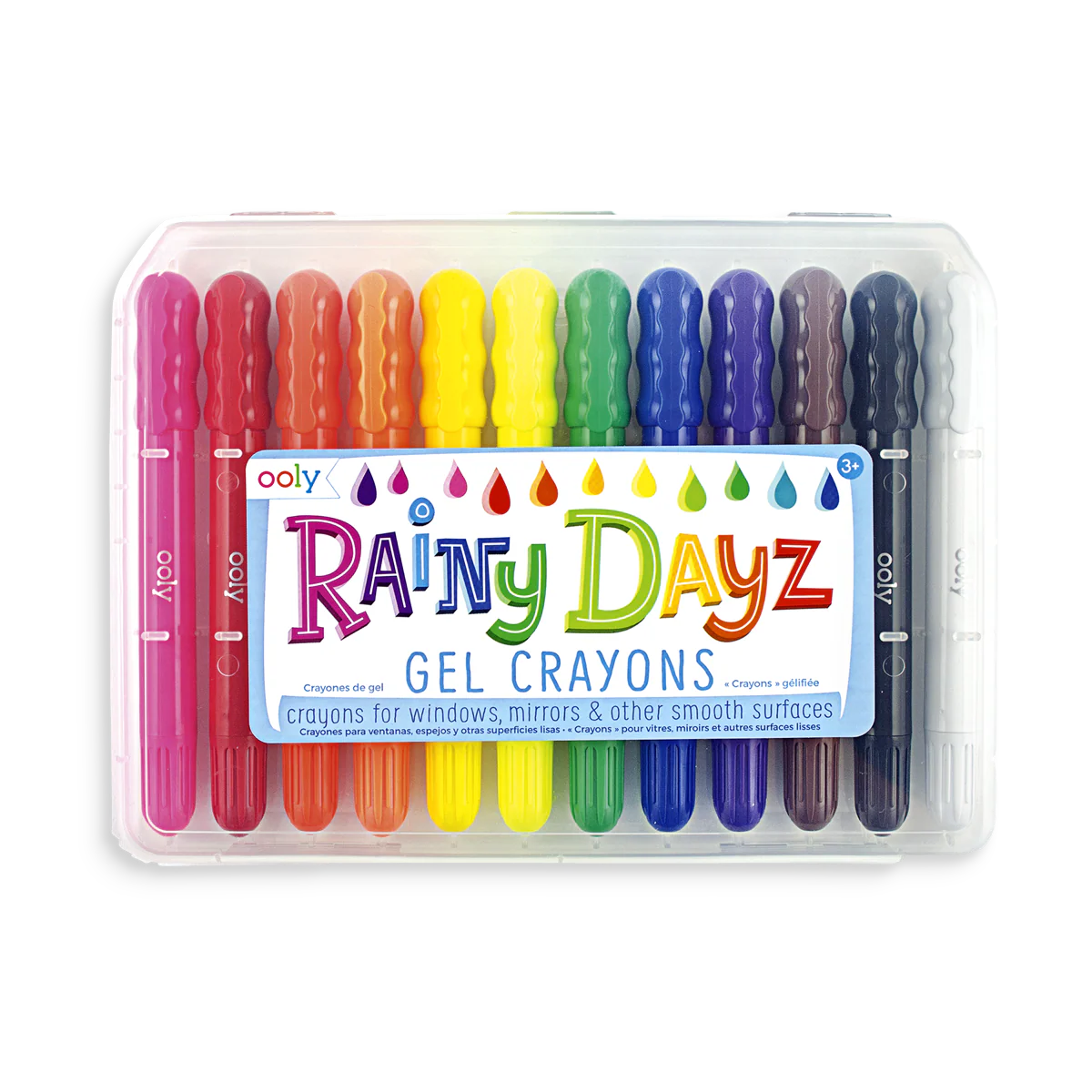 Rainy Dayz: Gel Crayons (Set of 12)