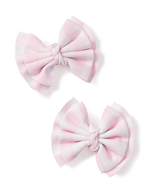 Girl's Twill Hair Bows