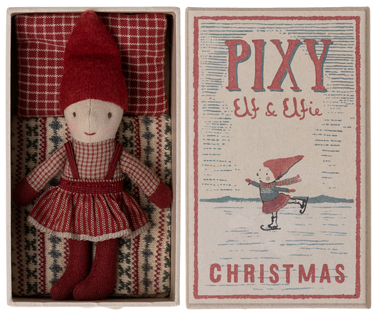 Pixy Elfie in matchbox