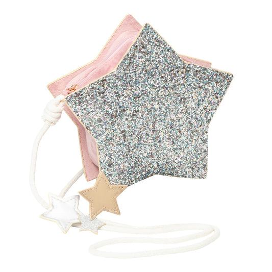 Sparkly Glitter Star Bag - Swanlake