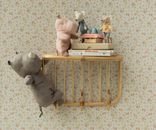 Safari friends, Hippo, Small - Soft Rose