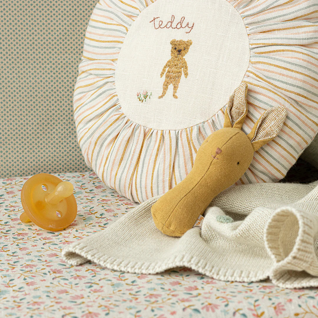 Lullaby friends, Bunny rattle - Dusty Yellow