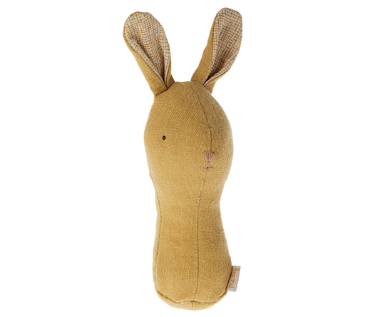Lullaby friends, Bunny rattle - Dusty Yellow