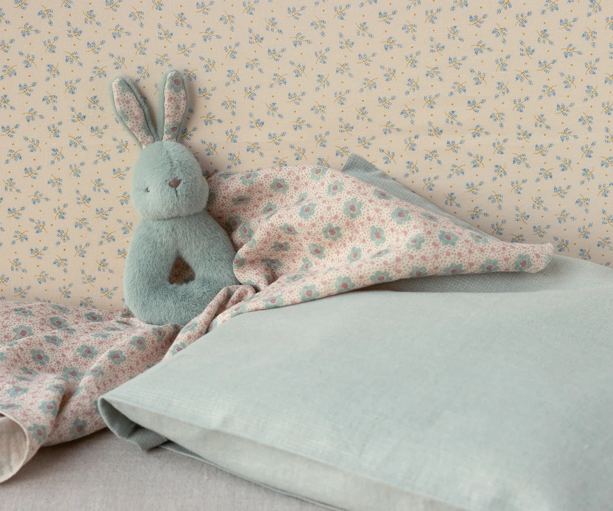 Rabbit Rattle Set - Mint
