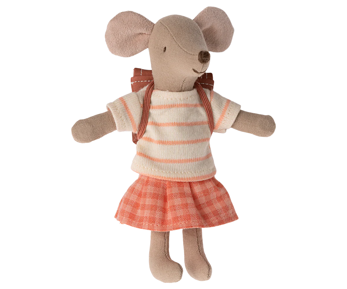 Tricycle Mouse, Big sister - Coral