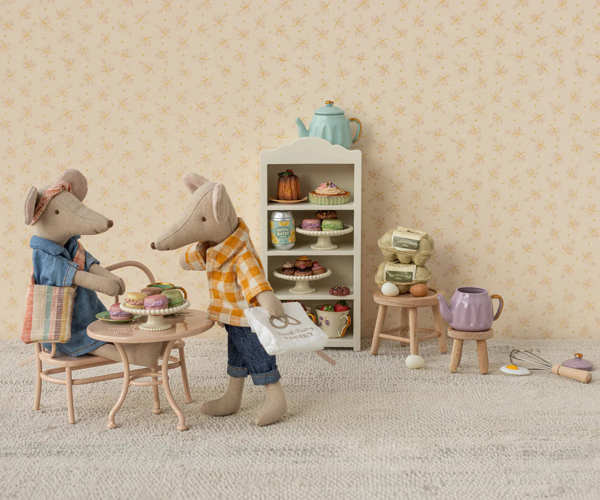 Dad mouse - Yellow gingham