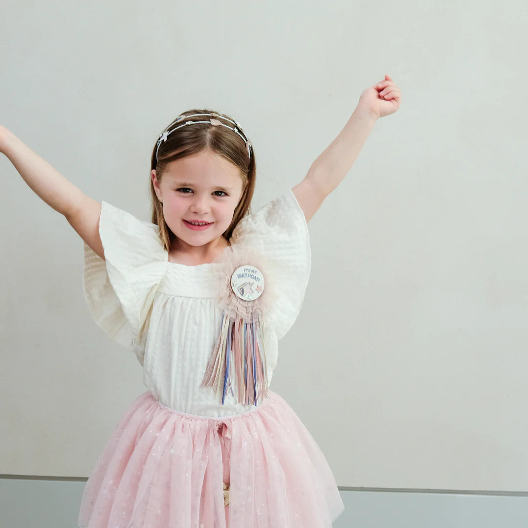 Unicorn Birthday Badge