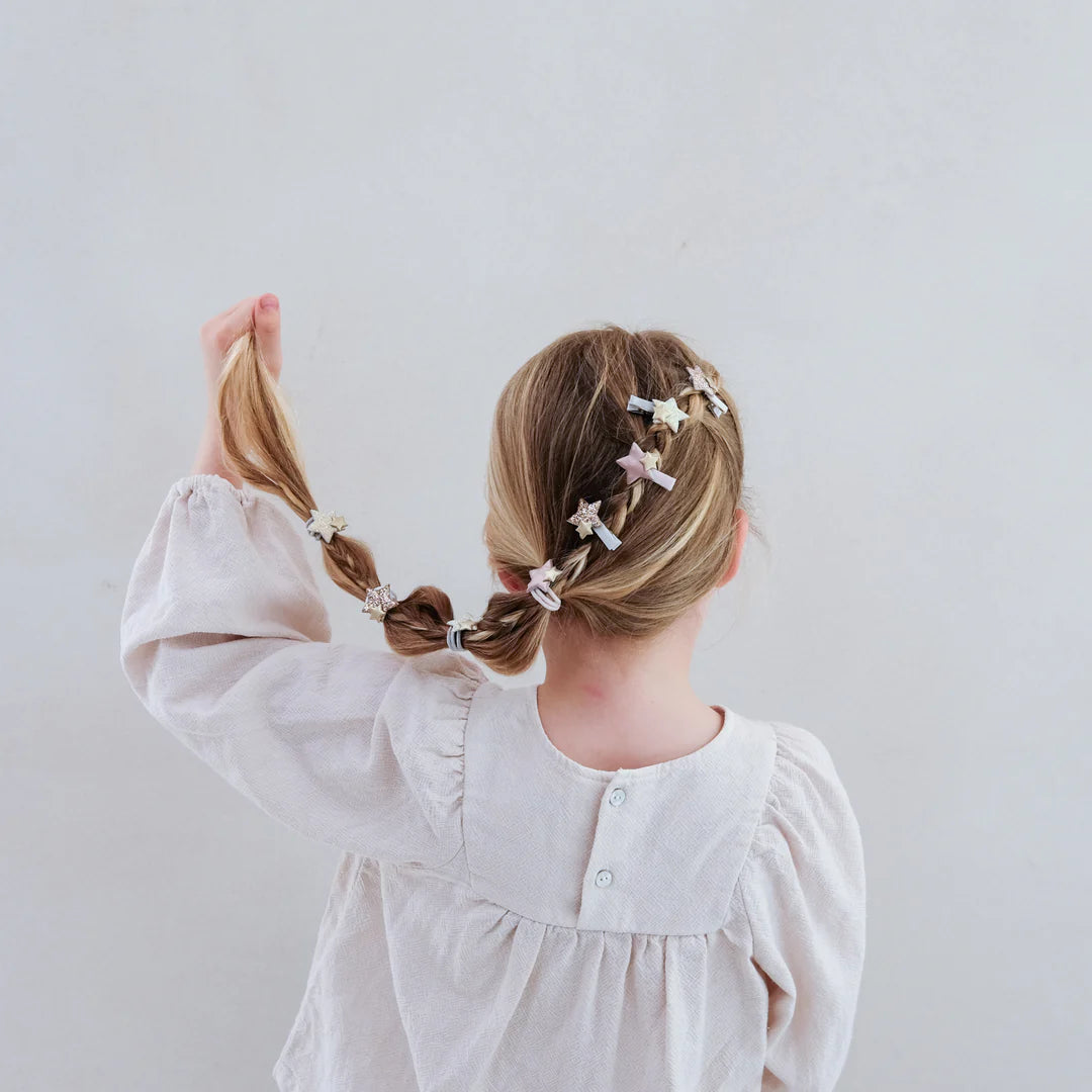 Sparkle Star Mini Clips