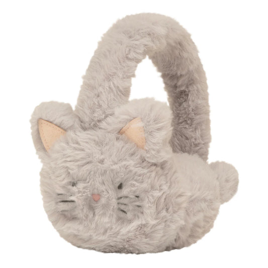 Kitty Cat Earmuffs - Grey