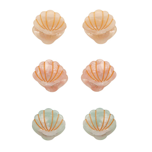 Mini Shell Claw Clips